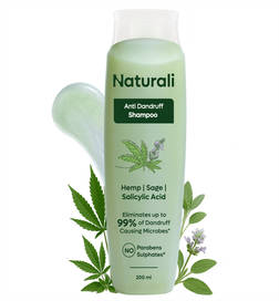 Anti-Dandruff Shampoo with Superfood Hemp Oil & Sage Extract