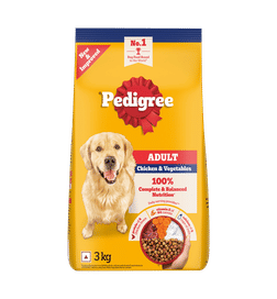 Adult Dry Dog Food, Chicken & Vegetables
