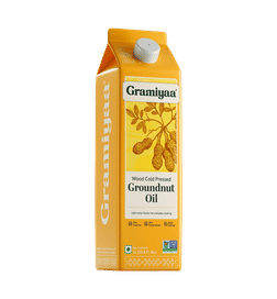 Wood Cold Pressed Groundnut Oil