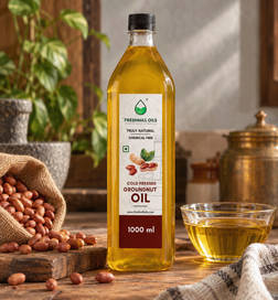 cold pressed Groundnut oil