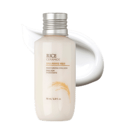 Rice & Ceramide Moisturizing Emulsion, Locks Skin Moisture for 24Hrs