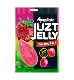 Juzt Jelly Strawberry & Guava Assorted Candy Birthday Pouch