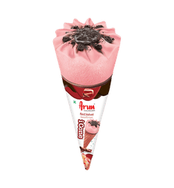 Red Velvet Ice Cream Cone