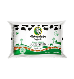 Organic Probiotic Butter Milk Spiced