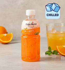 Orange Fruit Drink with Nata de Coco