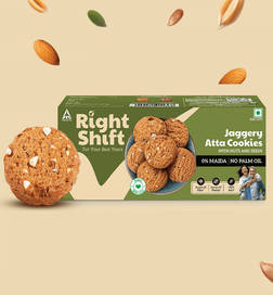 Jaggery Atta Cookies | No Palm Oil, 0% Maida, 0% Refined Sugar