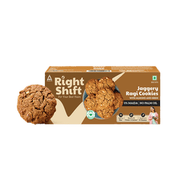 Jaggery Ragi Cookies | No Palm Oil, 0% Maida, 0% Refined Sugar