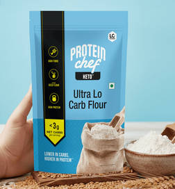 Protein Chef Ultra Lo Carb Keto Flour (High Fibre Protein Atta)