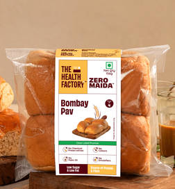 100% Whole Wheat Bombay pav (Zero Maida)