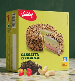 Cassatta Ice Cream Cake