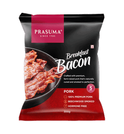 Pork Breakfast Bacon | Cured & Smoked Imported Pork | India's No.1 Bacon