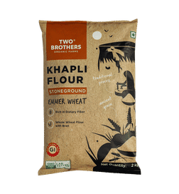 Khapli (Emmer Long Wheat) Atta, Stoneground