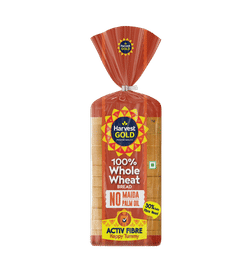 Harvest Gold- 100% Whole Wheat Bread (Zero Maida)