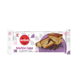 Sliced Marble Cake