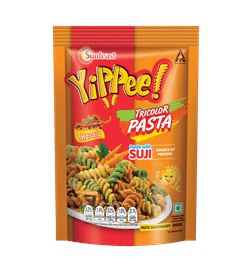Sunfeast YiPPee! 100% Suji Tricolor Masala Pasta