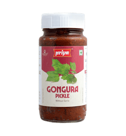 Gongura Pickle without Garlic