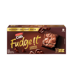 Fudge It Chocolate Brownie Cake