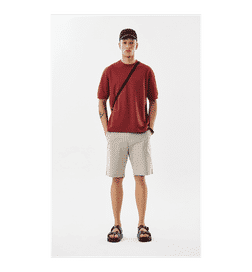 Mens Stretch Regular Fit Shorts