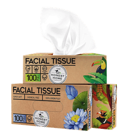 Facial Tissue 2 Ply - 100Pulls