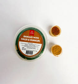 Bangle Box with Haldi & Kumkum