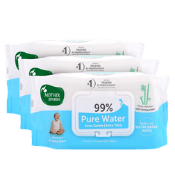 99% Pure Water Baby Wipes (72X3)