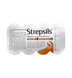 Orange Lozenges | For Sore Throat, Cough & Throat Irritation Relief