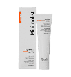 Light Fluid SPF 50 Face Sunscreen Mini