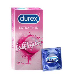 Bubblegum Flavoured Condoms - 12 Count