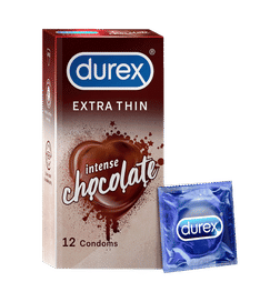 Chocolate Flavoured Condoms - 12 Count