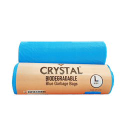 Blue Garbage Bag Roll (L- 24 X 32)