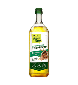 Cold Pressed Groundnut Oil, Pure and Unrefined