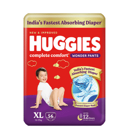 Wonder Pant Diaper (Xl, 12-17 Kg, Wonder Care, Fast Absorb)