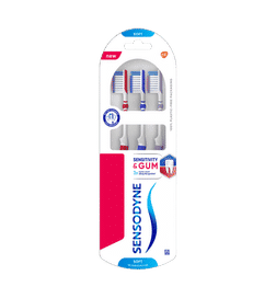 Sensitivity & Gum Toothbrush With Soft Bristles & Duoflex Neck, Buy 2 Get 1 Free