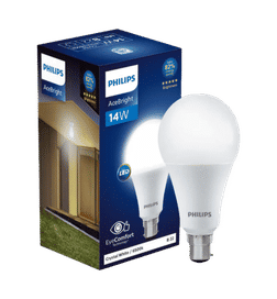 14 W B22 LED Bulb for Energy Efficiency (Crystal White)