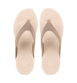 Khakhi Cream Women's Slippers Daily Use - UK 6