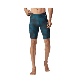 Decathlon Nabaiji Men's Basic Jammer Swimming Shorts (Small, UK 29" / FR 38, Black)