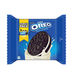 Cadbury Oreo Vanilla Flavour Crème Sandwich Biscuit Family Pack