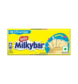 Nestle Milkybar, Yummy Creamy Treat, Made with Milk