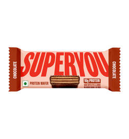 10g Protein Wafer Bar - Chocolate (Made with Atta & Jowar. No Added Sugar. No Trans Fat.)