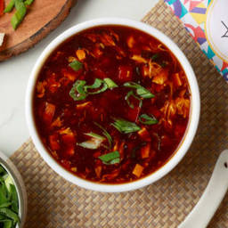 Hot n sour chicken soup