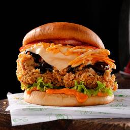 Korean BBQ/BBQ Burger (Chicken)