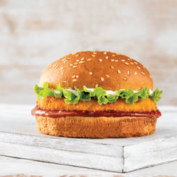 CHICKEN STEAK BURGER