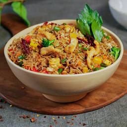 Schezwan Chicken Rice