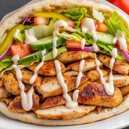 Shawarma Rumali Plate