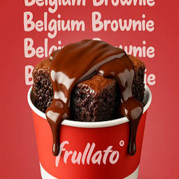 Belgium brownie