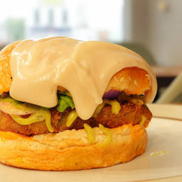 Volcano Burger (Veg)