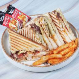 Best Chicken Club sandwich in Kaloor