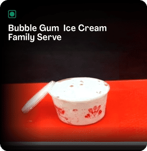 Bubble Gum  Ice Cream  Family Serve