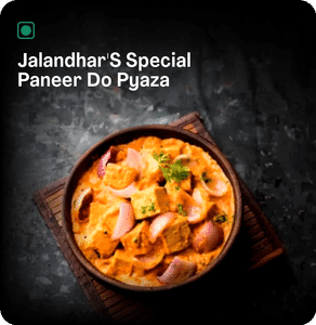 Jalandhar's Special Paneer Do Pyaza