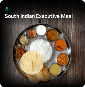 South Indian Executive Meal  